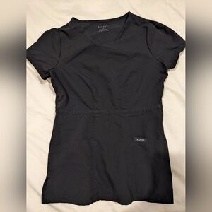 Jaanuu black scrubs set XS